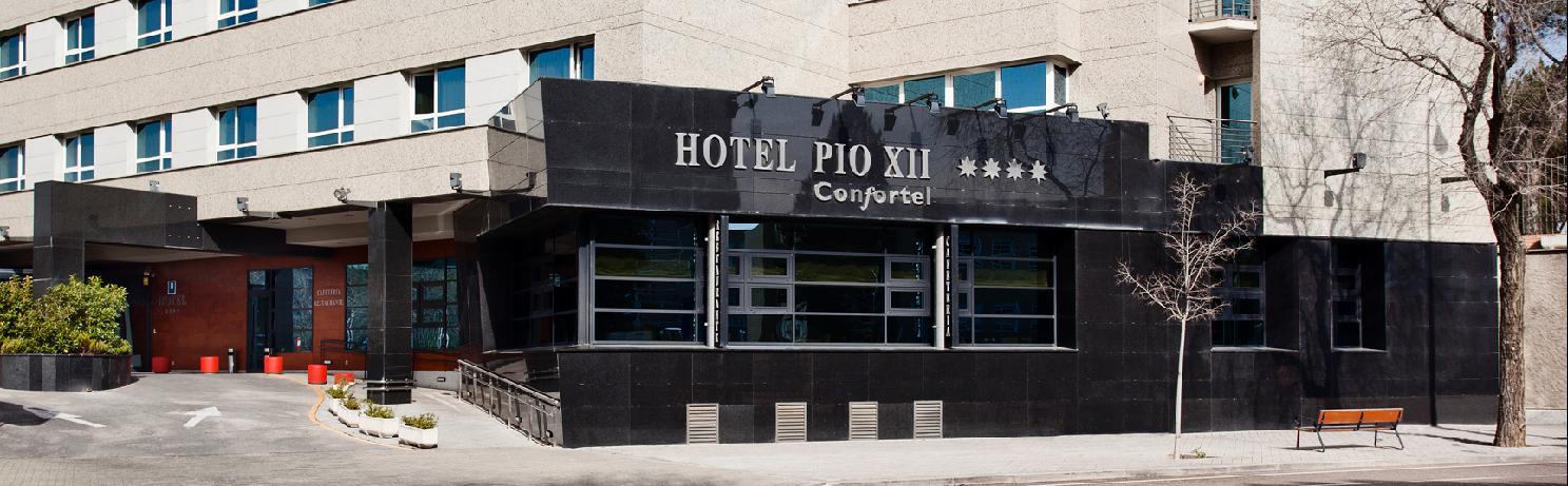 Ilunion Pio XII Hotel Madrid Bagian luar foto